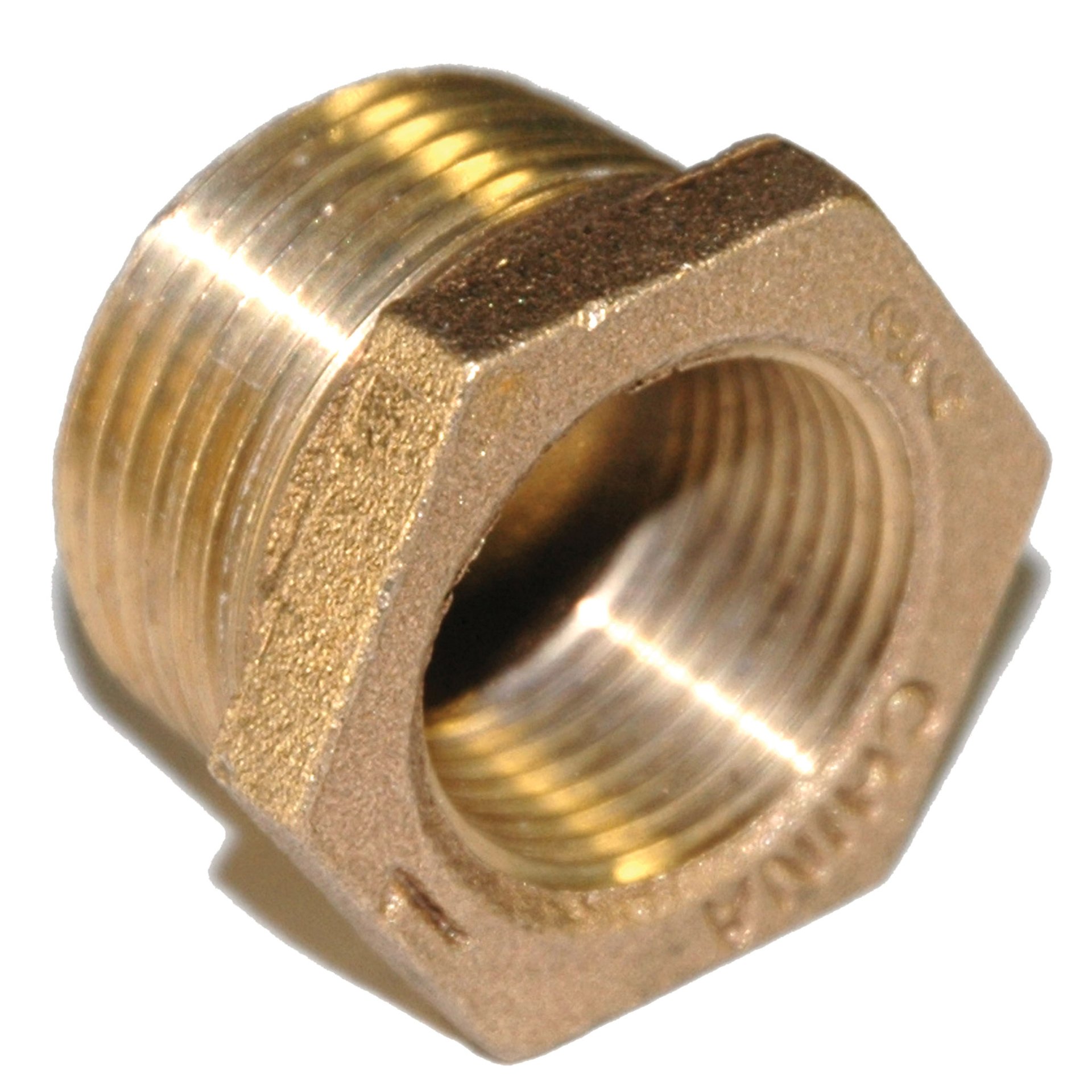 Bushing, Hex, 1" x 3/4" NPT, Bronze - Image 2