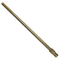 Plug, Water Extension, 300 Series, 3/8" Passage, 11.5" Length, 1/8" NPT, Brass - Image 1
