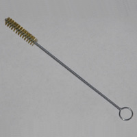 Brass Bristle Tube Brush, 7/16″ Brush Diameter, 8″ Length