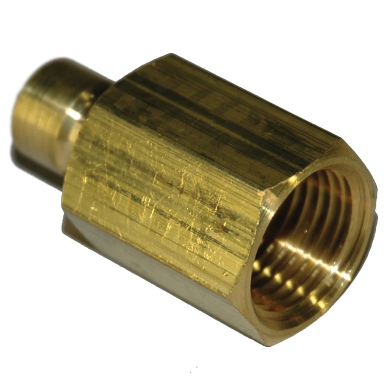 Plug, Water, 300 Series, 3/8″ Passage, 1/2″ NPT Female, Brass