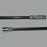Extension Rod, 3' Fiberglass Drill Rod For Barrel Brushes