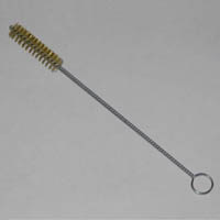 Brass Bristle Tube Brush, 1/2" Brush Diameter, 8" Length - Image 1