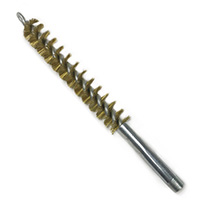 Brass Bristle Condenser Tube Cleaning Brush, 3/4" Brush Diameter, 4-1/2" Brush Length - Image 1