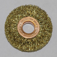 Brass Copper Center Brush, 2" Brush Diameter - Image 1