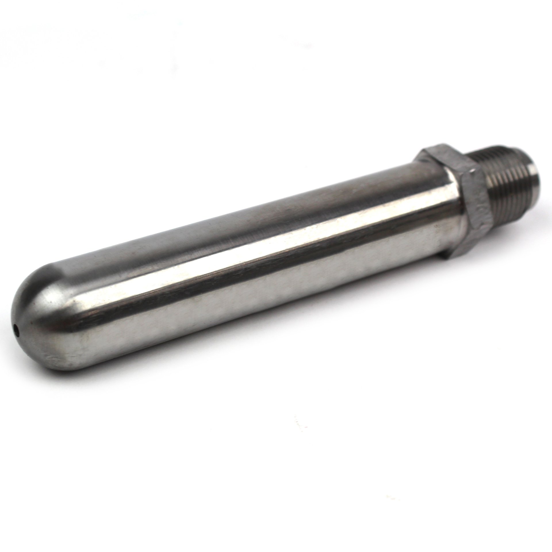Nozzle Tip, GP, 6" OAL, 7/8"-14, 1/2" RO, 3/4" Radius, 1/8" Orifice. - Image 1