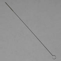 Brass Bristle Tube Brush, 1/16" Brush Diameter, 6" Length - Image 1