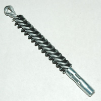 Brush, Heavy Duty Barrel, 3/4″ OD, High Carbon Steel, Double Stem And Spiral