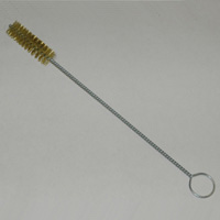Brass Bristle Tube Brush, 7/8" Brush Diameter, 13-1/2" Overall Length - Image 1