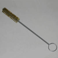 Brass Bristle Tube Brush, 13/16" Brush Diameter, 10" Length - Image 1
