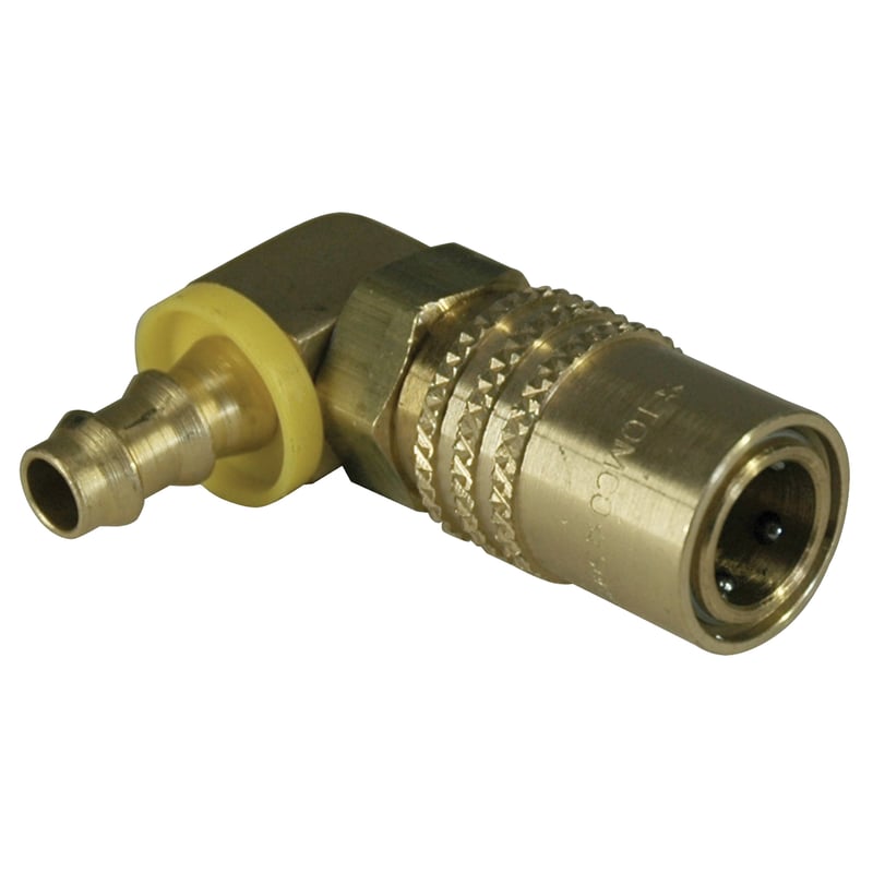 Coupler, Water, 3/8" Passage, 3/8"Hose Barb