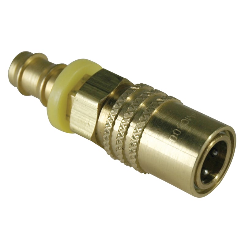 Coupler, Water, 3/8" Passage, 1/2"Hose Barb