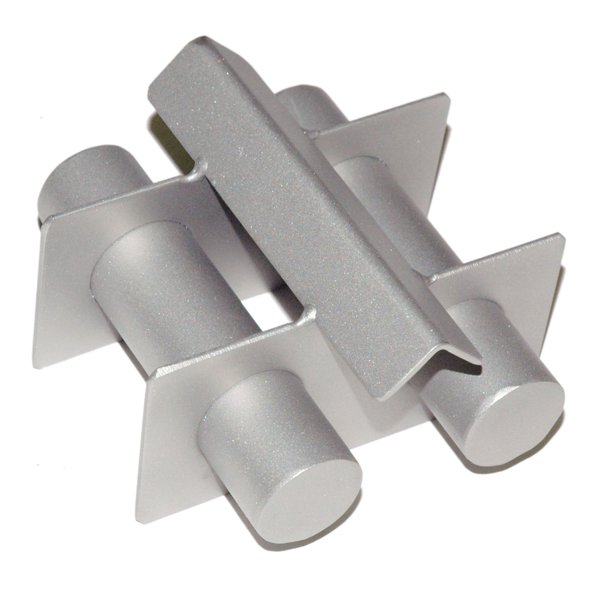 Hopper Magnet, Heavy Duty 4" Square, 304 - Image 1