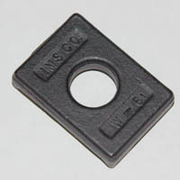 Mold Clamp Washer MAXX, No-Turn Design for Open Toe Clamps, 2-5/16" Long X 1-5/8" Wide - Image 1