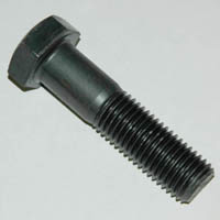 Mold Clamp Bolt, Grade 8, 4" Under Head, 1"-8 Thd, 2-1/4" Thd Length, 1" Shank, 1-1/2" Across Flats - Image 1