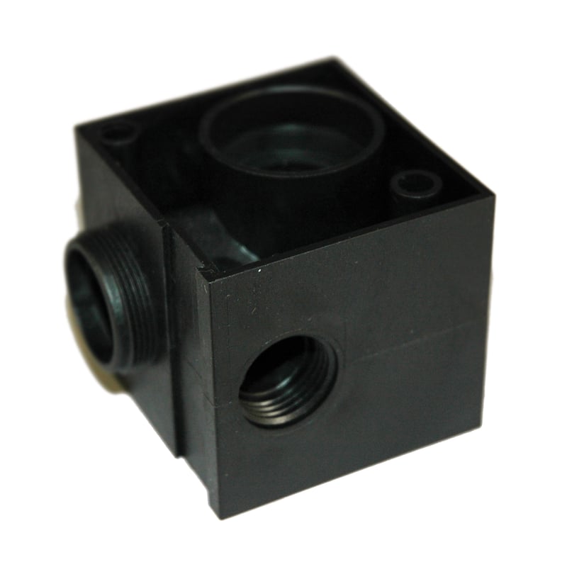 Supply Manifold for Flow Regulator.