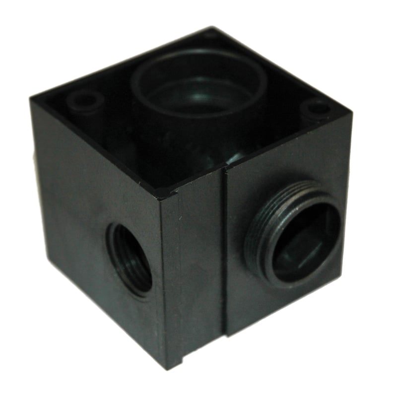 Supply Manifold for Flow Regulator.