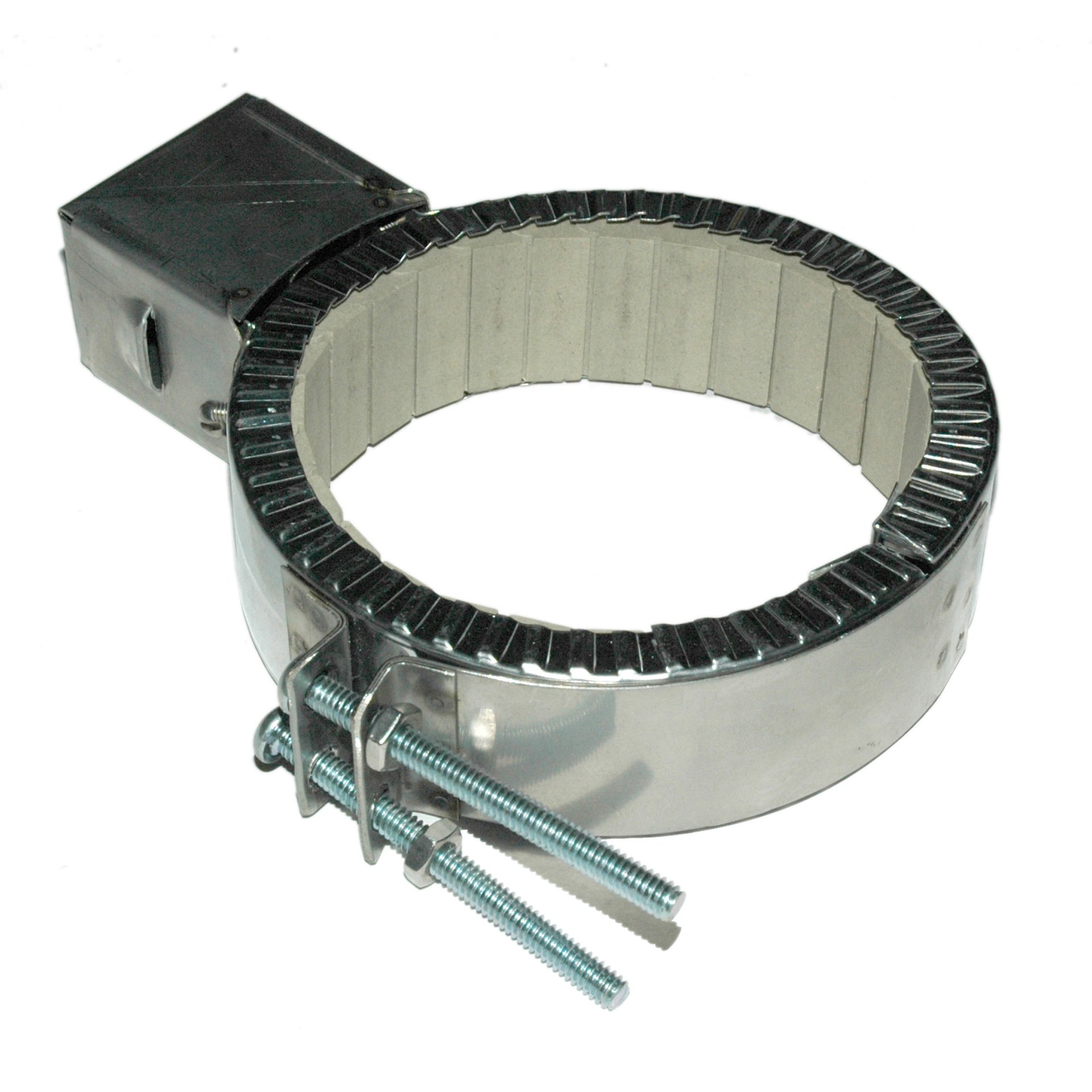 Heater Band, 4-1/2 to 5" Inside Diameter x 1-1/2" Wide, 240 Volts, 700 Watts, Ceramic - Image 1