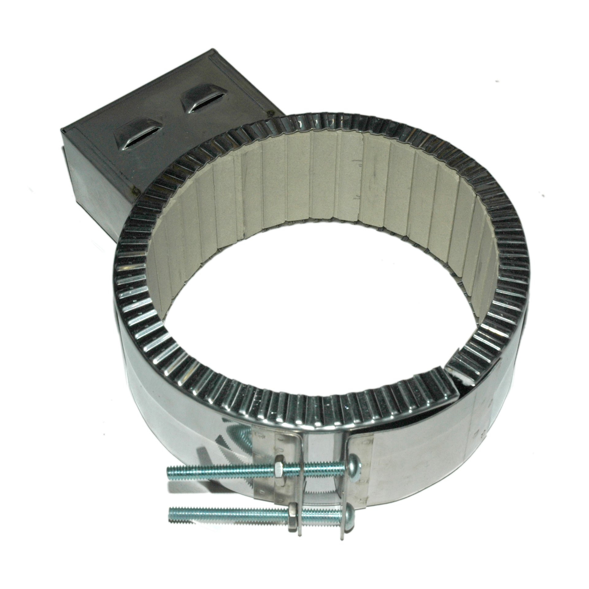 Heater Band, 6 to 6-1/2" Inside Diameter x 2-1/2" Wide, 240/480 Volt, 1600 Watts, Ceramic - Image 1