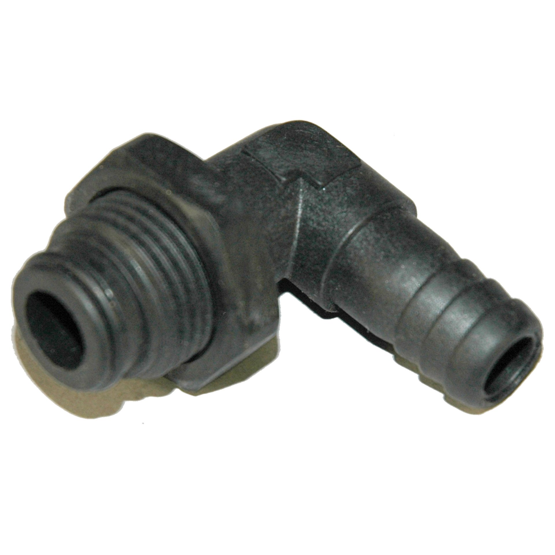 Hose Barb, 90 Deg, 1/2" ID Hose, - Image 1