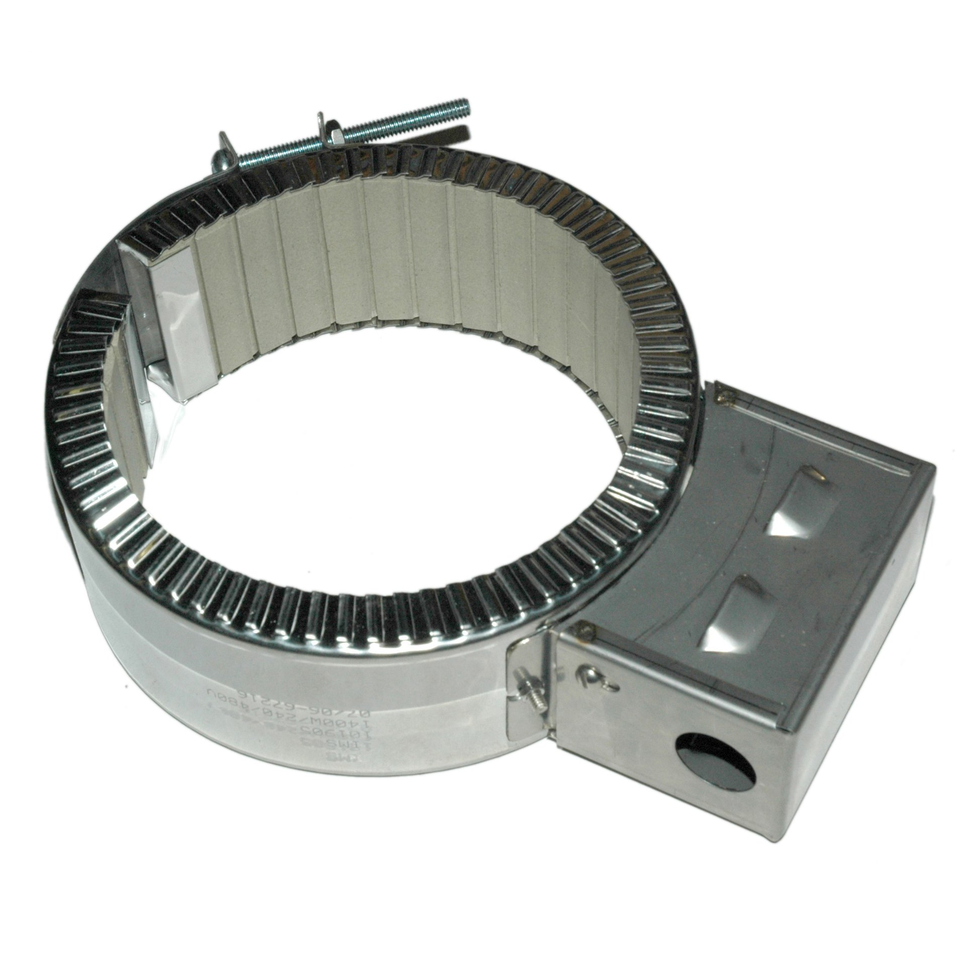 Heater Band, 5-1/2 to 6" Inside Diameter x 2-1/2" Wide, 240/480 Volt, 1400 Watts, Ceramic - Image 2