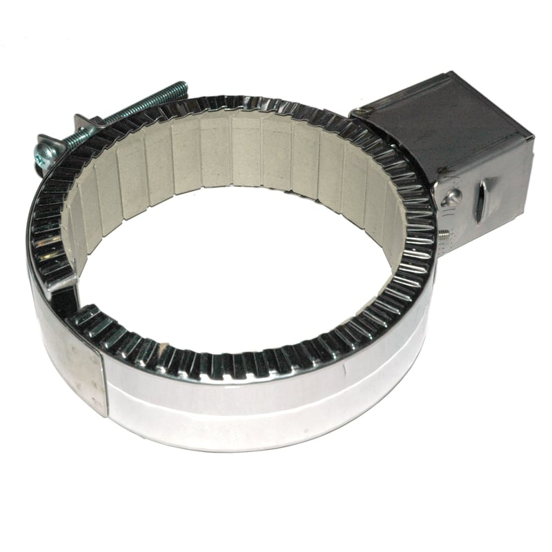 Heater Band, 5 to 5-1/2" Inside Diameter x 1-1/2" Wide, 240 Volt, 800 Watt, Ceramic