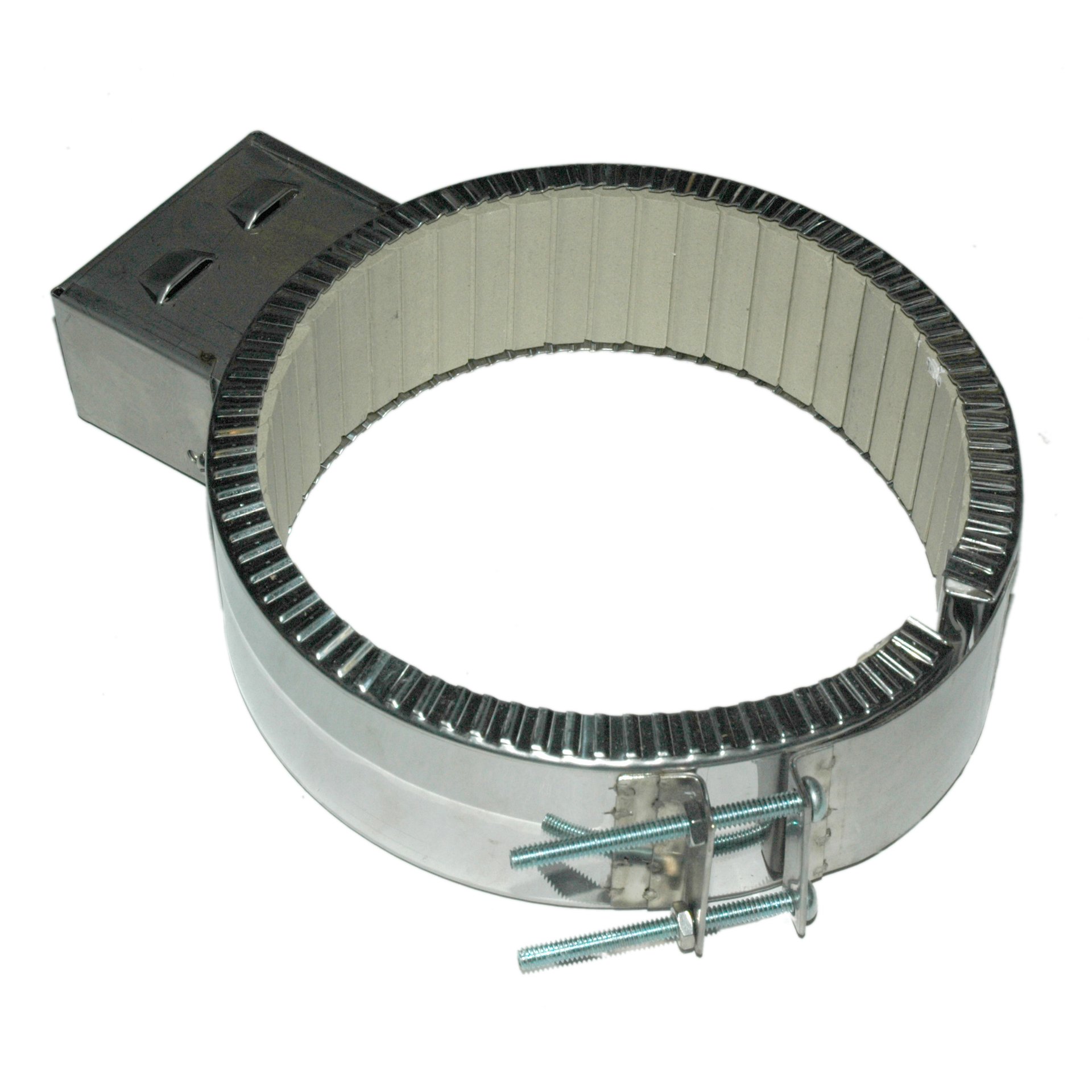 Heater Band, 7-1/2 to 8" Inside Diameter x 2-1/2" Wide, 240/480 Volt, 2000 Watt, Ceramic - Image 1