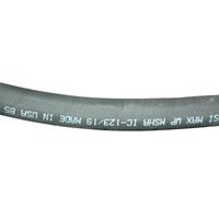 Hose, Multipurpose, Push-On Style, 3/4" Inside Diameter, Black, 300 psi, 1.03" Hose Outside Diameter