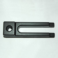 Mold Clamp MAXX, Forged FO7, Open Toe for Mold Flange 29/32", 2" Wide, 7" Long