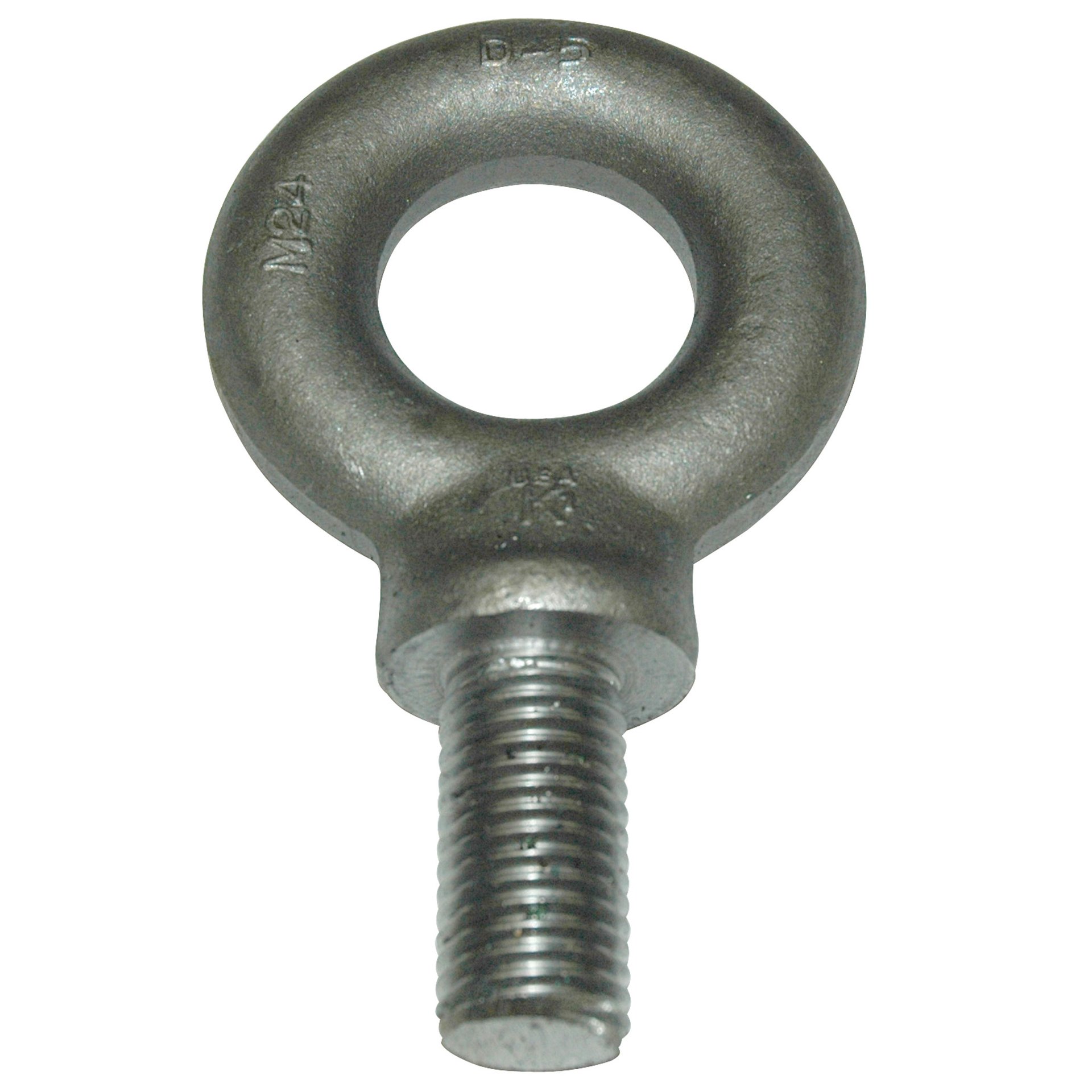 Eyebolt, 3,850 kg (8,489 lb.) Capacity, Metric, Shouldered, Forged Steel, M24 X 3.0 Thread Size - Image 1