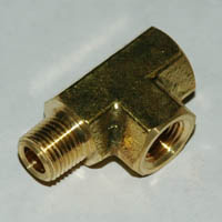 Air Line Tee Adapter for Air Differential Blow-Off System. - Image 1