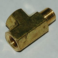 Air Line Tee Adapter for Air Differential Blow-Off System. - Image 2