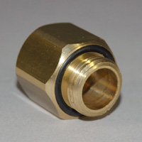 Hose Barb Adapter, 1/2" Male BSPP - Image 3