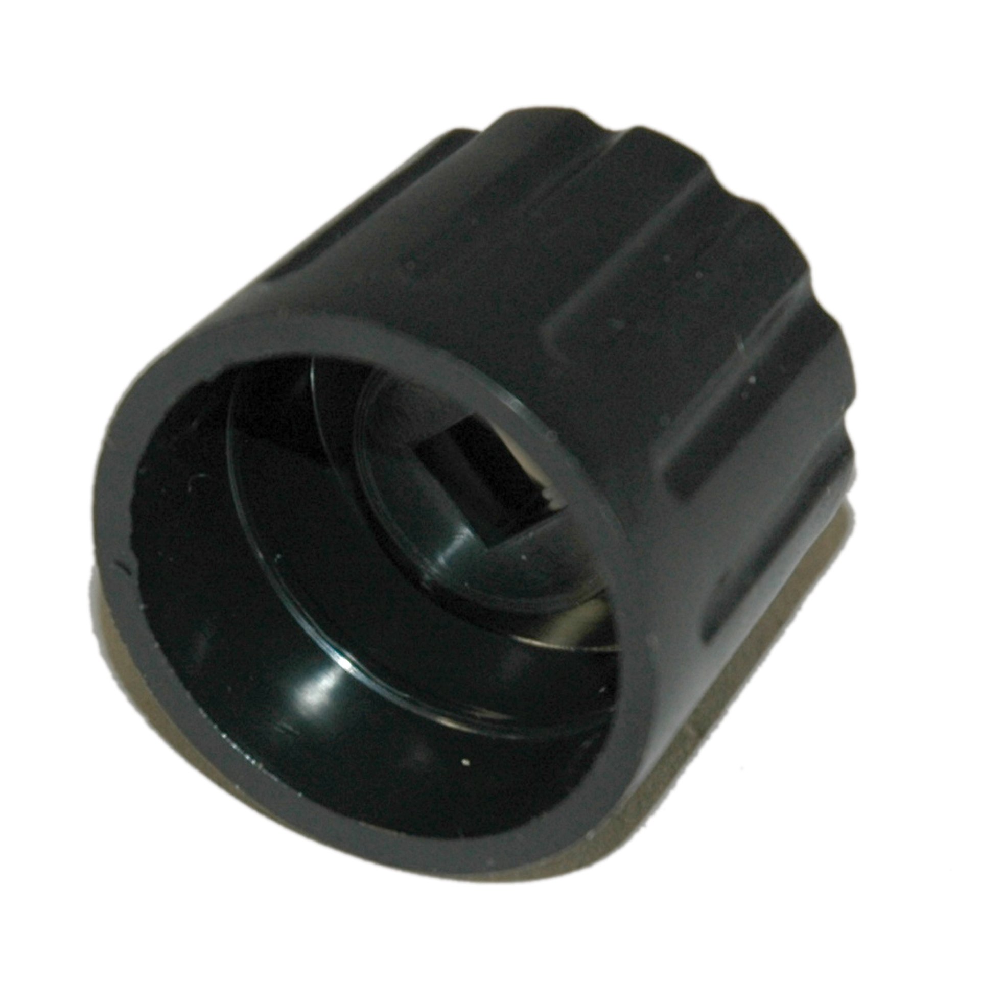 Knob for Valve on Flow Regulator, Black. - Image 1