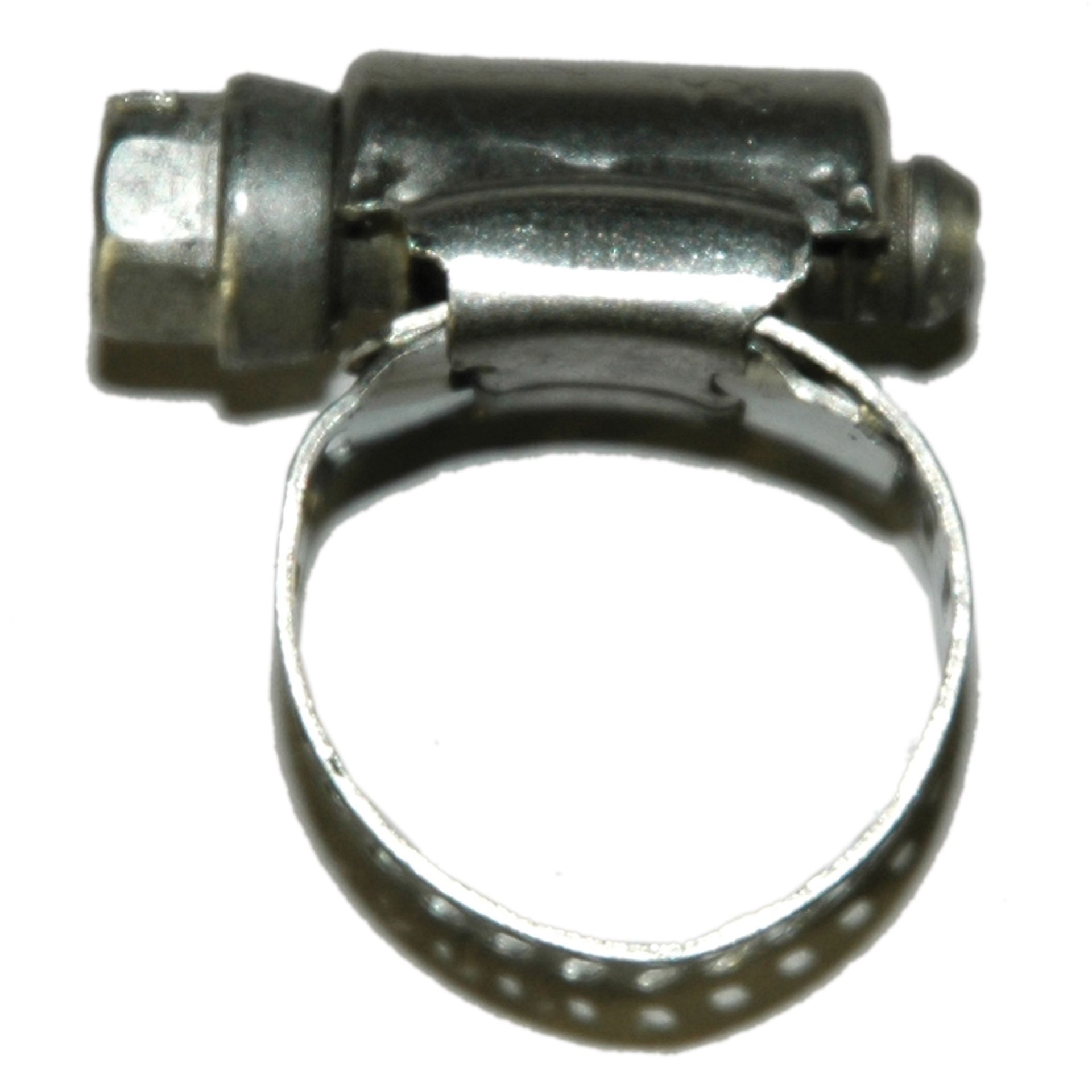 Hose Clamp, Worm Gear, Standard, 1/2" Wide Clamp # 6, Size Range: 3/8" to 7/8" Diameter - Image 1