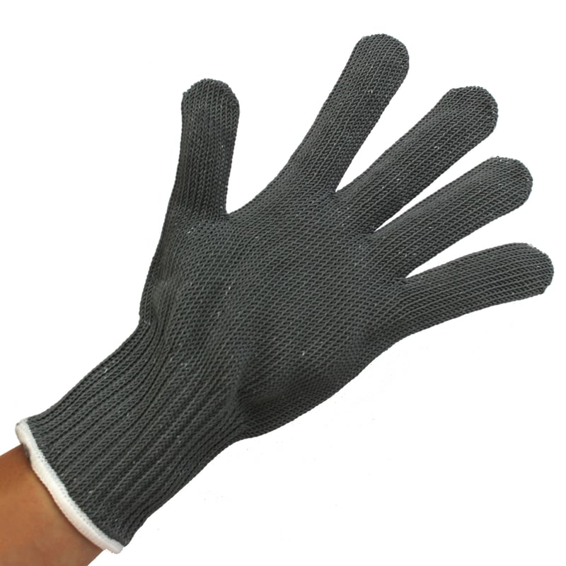 Glove, Safety, Cut Resistant, Large, Stainless Steel, Nylon and Kevlar(R) Material
