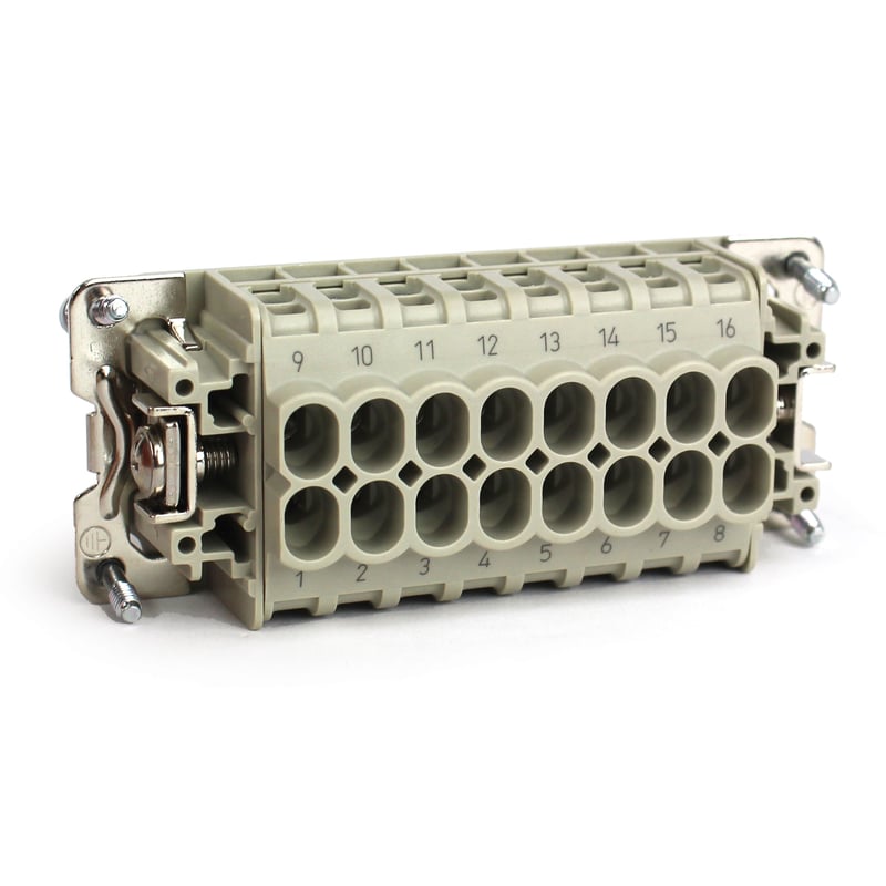 Plastic Female Insert withSocket Contacts