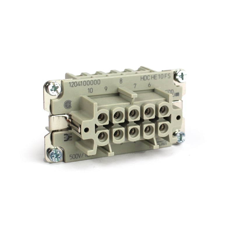 Plastic Female Insert withSocket Contacts