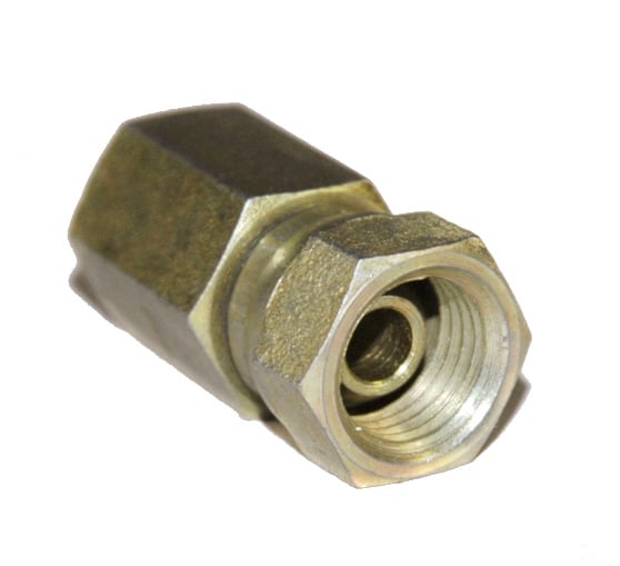 Swivel Fitting, 1/4" Female NPT, Zinc Plated - Image 3