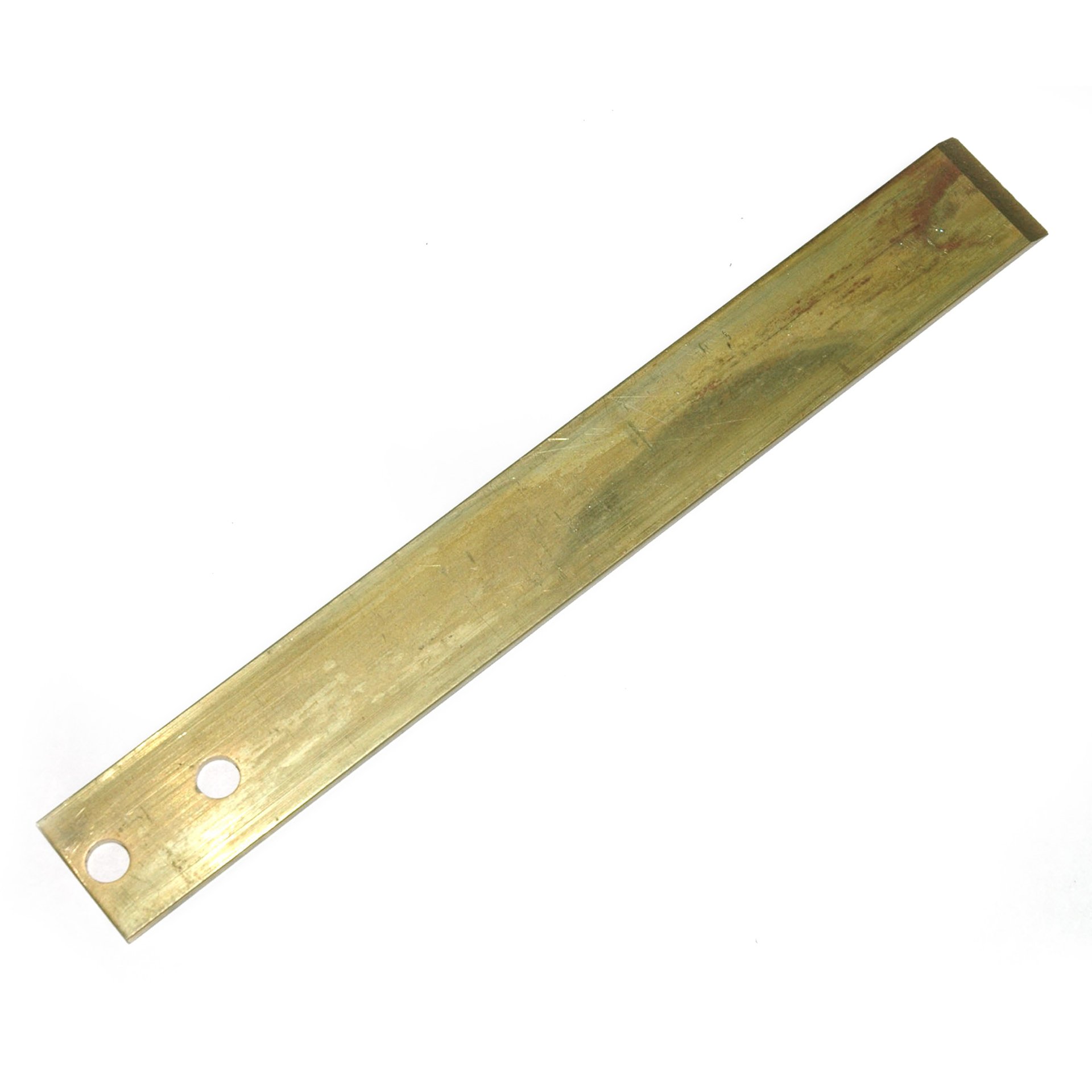 Flat Brass Scraper, 1" Wide, 8" Long - Image 1