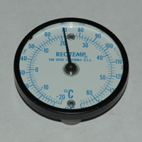 Surface Thermometer, Dual Magnetic Mounts, 0 to 150 Degrees F, -20 to 65 Degrees C. - Image 1