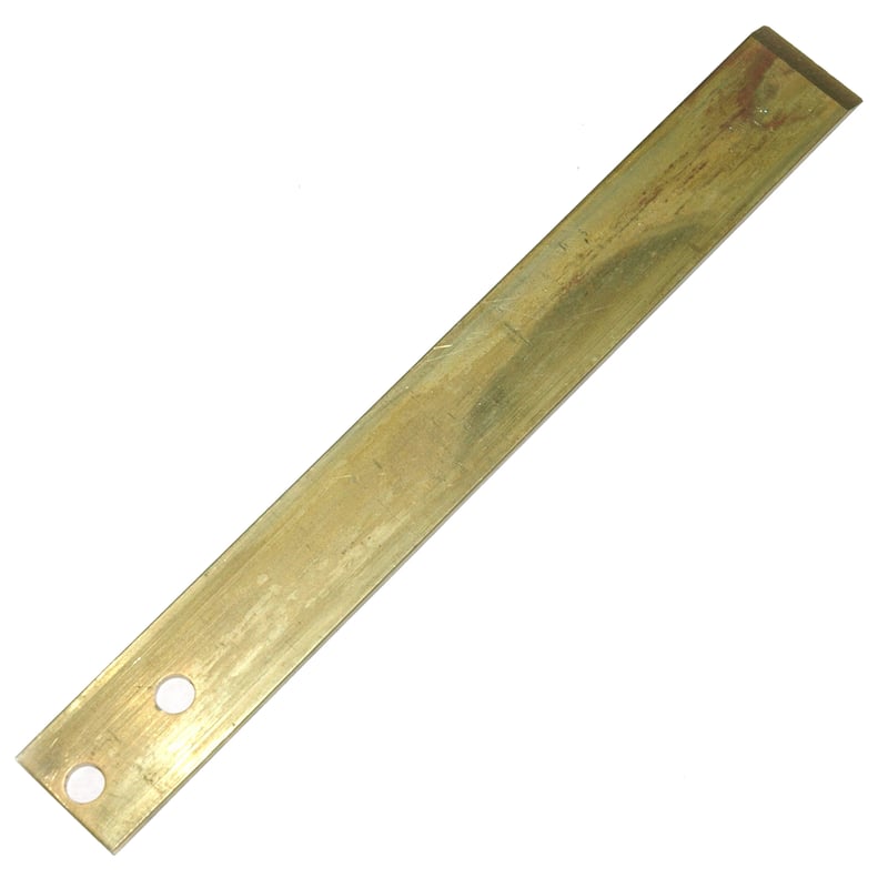 Flat Brass Scraper, 1″ Wide, 4″ Long