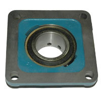 Flange Bearing, Idler, 2-3/16" ID, 4 Bolt