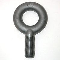Eyebolt, 15,000 lb. Capacity, Standard, Non-Shouldered, Forged Steel, 1-1/4"-7 Thread Size - Image 1