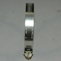 Hose Clamp, Worm Gear, Standard, 1/2" Wide Clamp # 40, Size Range: 1" to 3" Diameter - Image 2