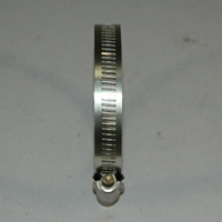 Hose Clamp, Worm Gear, Standard, 1/2" Wide Clamp # 40, Size Range: 1" to 3" Diameter