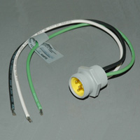 Motor Housing Connector, 3 Pin, For Model 1250 Loader - Image 1