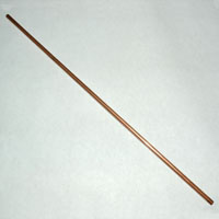 Extension Pipe, 17", Copper - Image 1