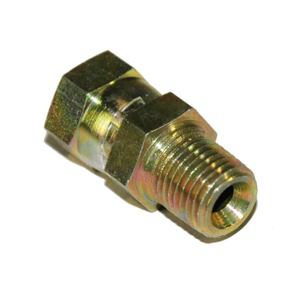 Swivel Fitting, 1/4" Male to Female NPT - Image 1