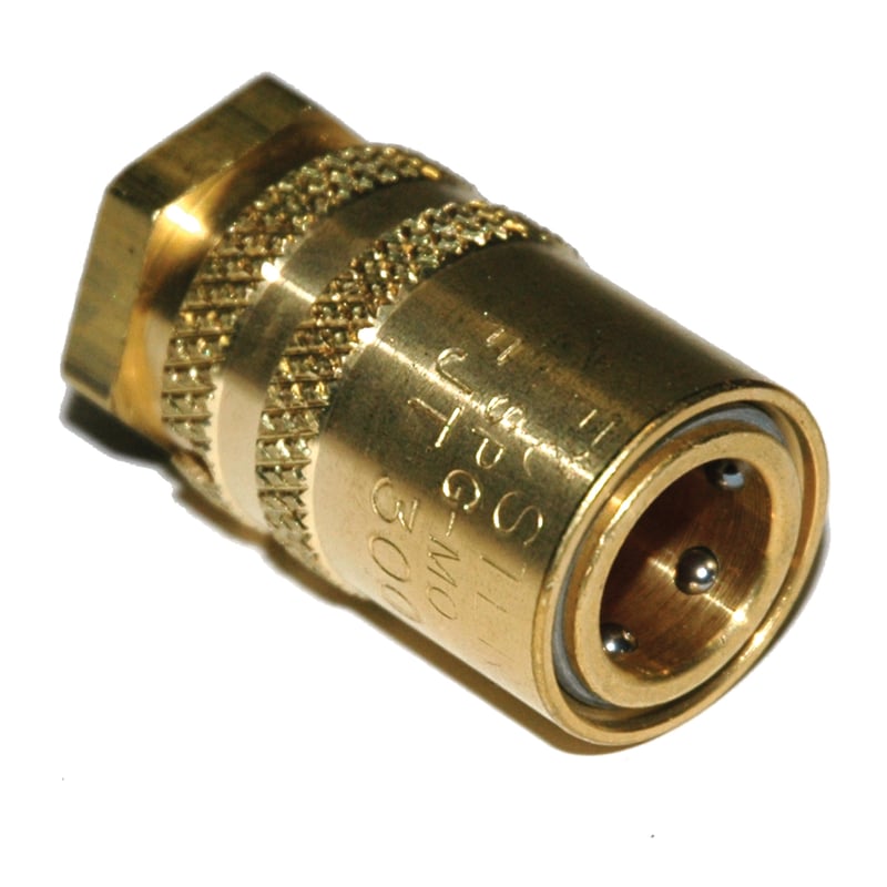 Socket Body, Water, Sleeve Lock, 1/4" Female