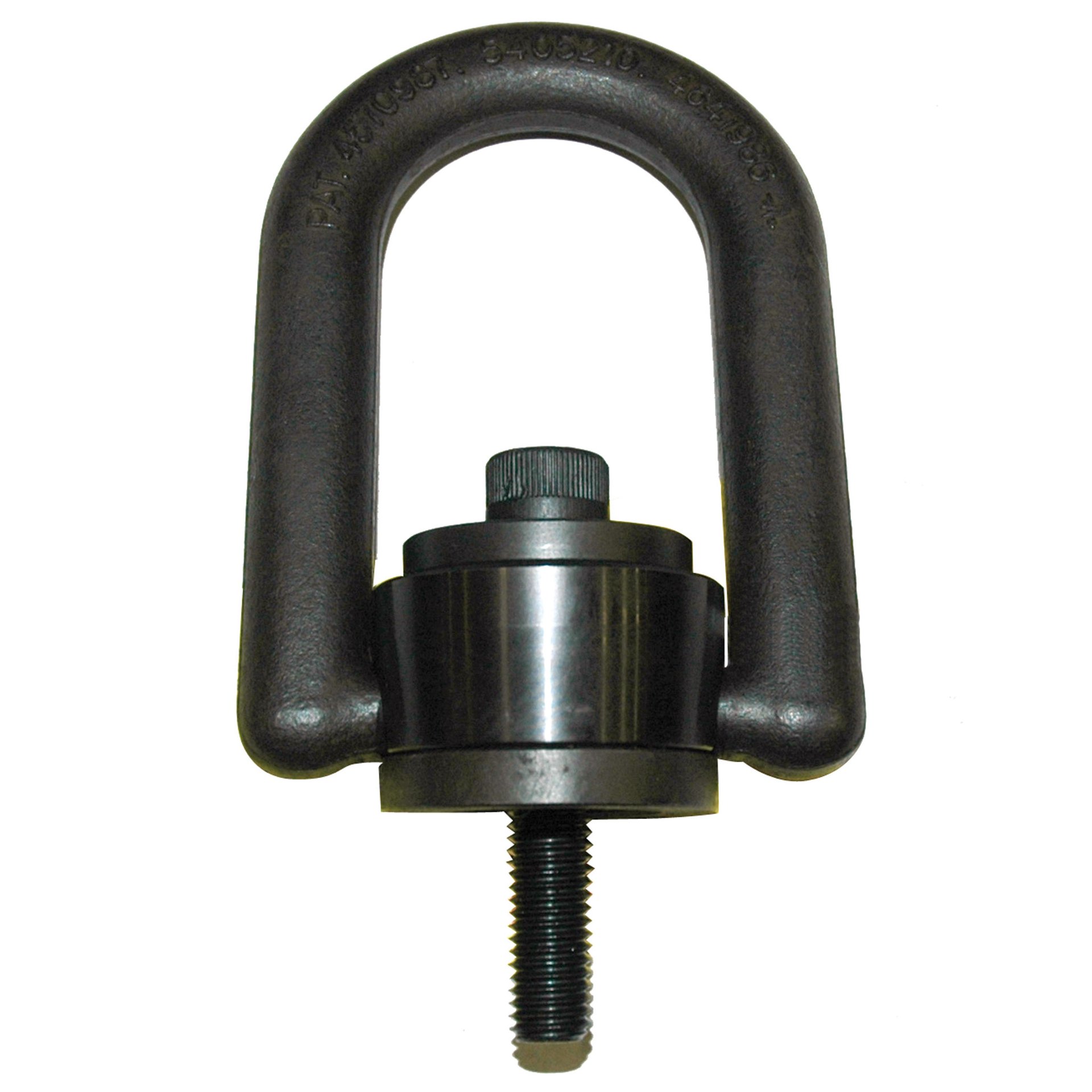 Hoist Ring, Metric Size, Rated Load: 1050 kg. M12 X 1-3/4 Thread Size, 32mm Thread Length - Image 1